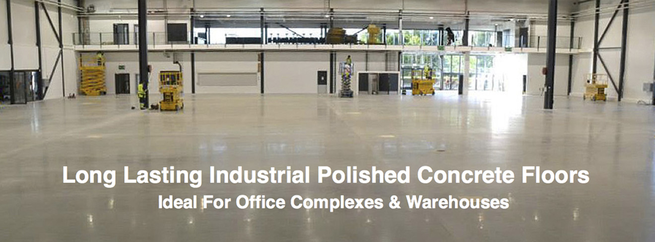 Polished cement and concrete specializing in buffed and polished flooring, warehouses, large businesss floors, commercial offices a specialty